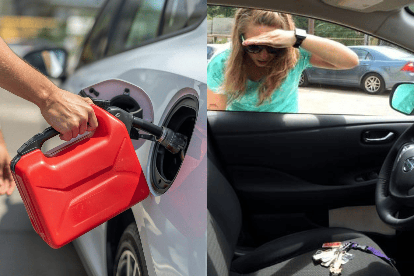 Contacting a roadside assistance service